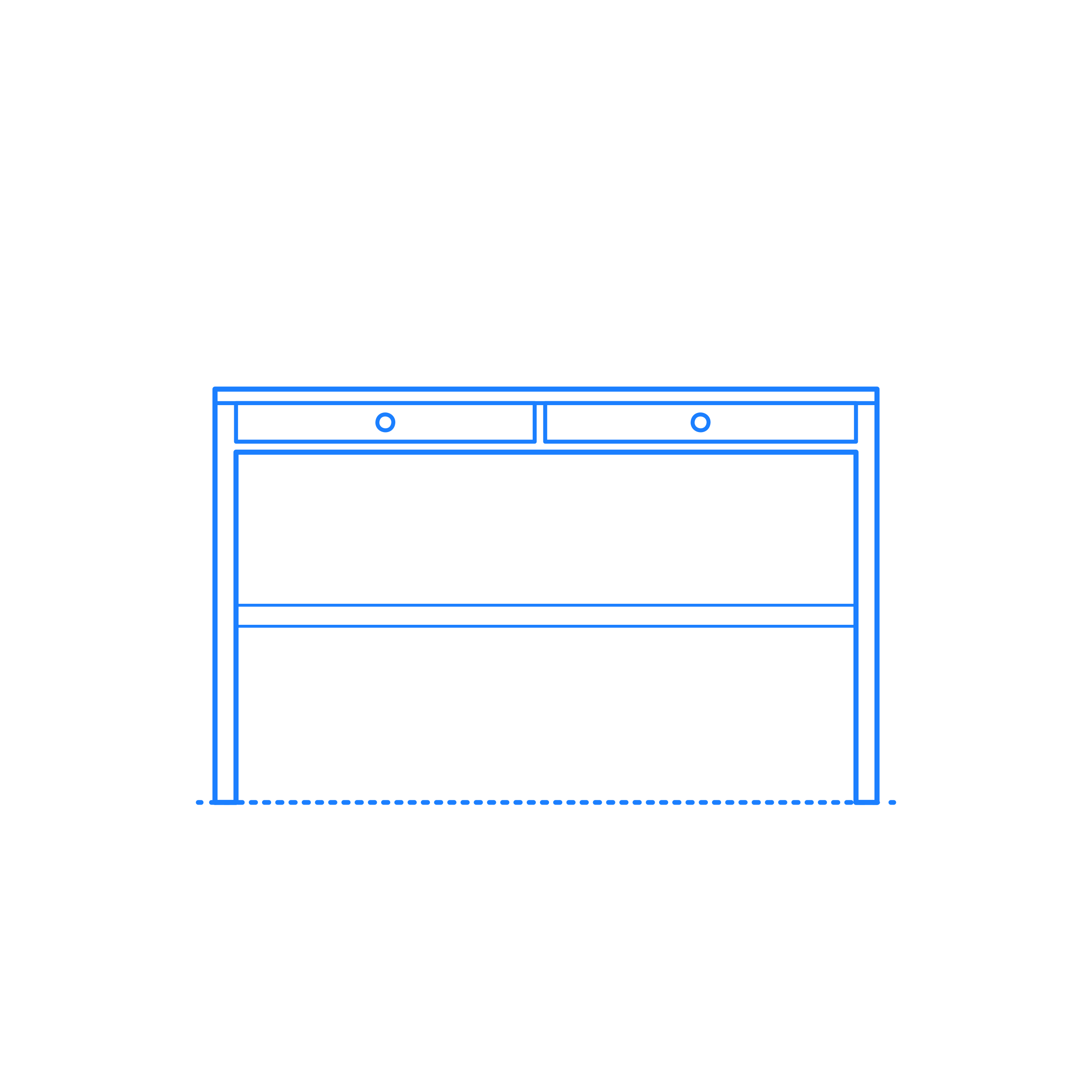 Furniture Console Sideboard Ikea Hemnes Desk 2 Drawers Editable Svg Line Art Free Vectors
